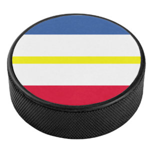 Fahne des Pommerschen Hockey-Pucks aus Mecklenburg Eishockey Puck