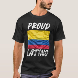 Fahne des Stolzes Latino Hispanic Heritage Monat K T-Shirt