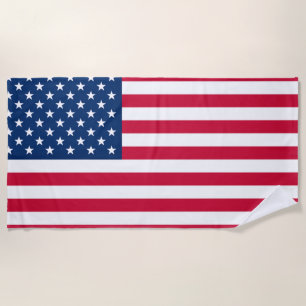 Fahne des USA Beach Handtuches Strandtuch