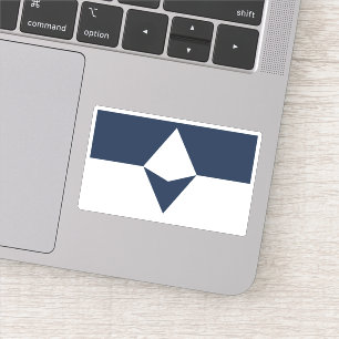 Fahne des wahren Süd-Antarktis Aufkleber