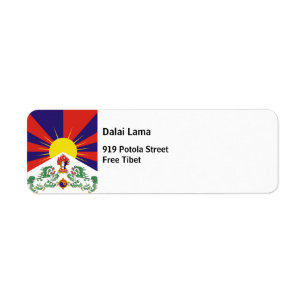 Fahne "Free Tibet"