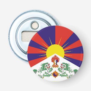 Fahne "Free Tibet" Flaschenöffner