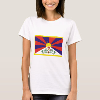 Fahne "Free Tibet" T-Shirt