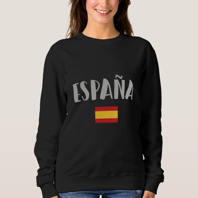 Fahne für das Shirt "Spanien Fußball" (Vorderseite)