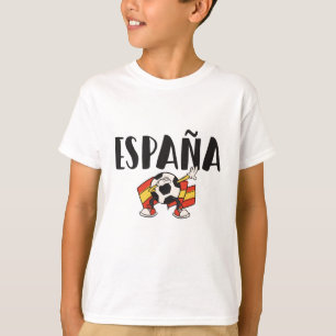 Fahne für das Shirt "Spanien Fußball"