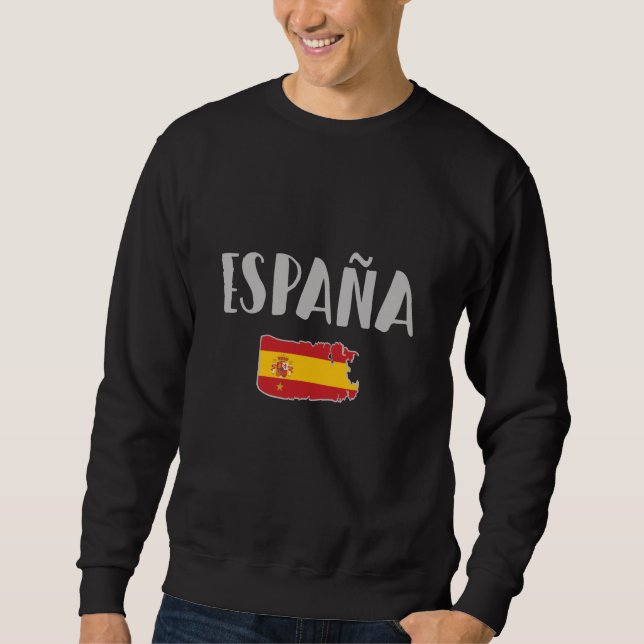 Fahne für das Shirt "Spanien Fußball" (Vorderseite)