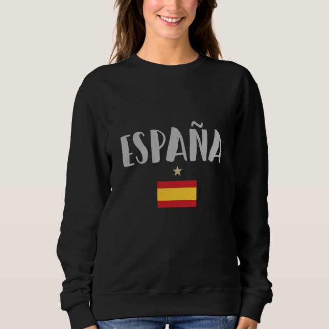 Fahne für das Shirt "Spanien Fußball" (Vorderseite)