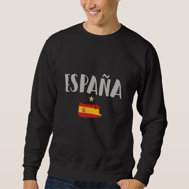 Fahne für das Shirt "Spanien Fußball" (Vorderseite)