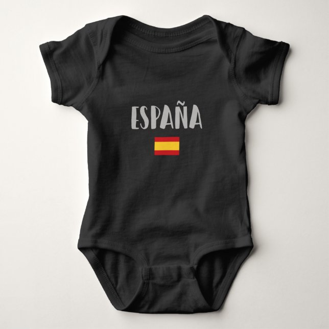 Fahne für das Shirt "Spanien Fußball" (Vorderseite)