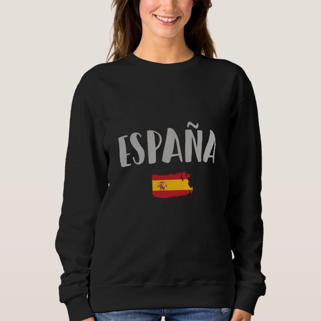 Fahne für das Shirt "Spanien Fußball" (Vorderseite)