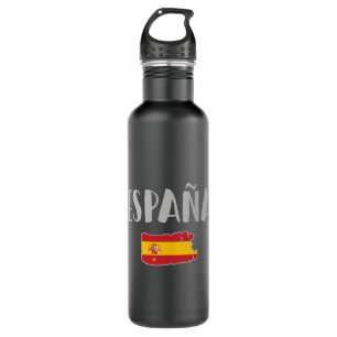 Fahne für das Shirt "Spanien Fußball" Edelstahlflasche