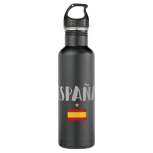 Fahne für das Shirt "Spanien Fußball" Edelstahlflasche