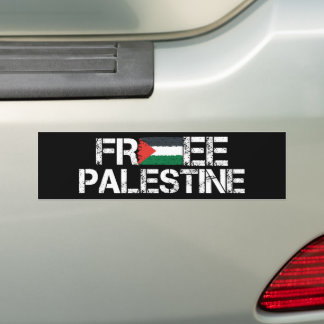 Fahne für die Freiheit Palästinas Autoaufkleber