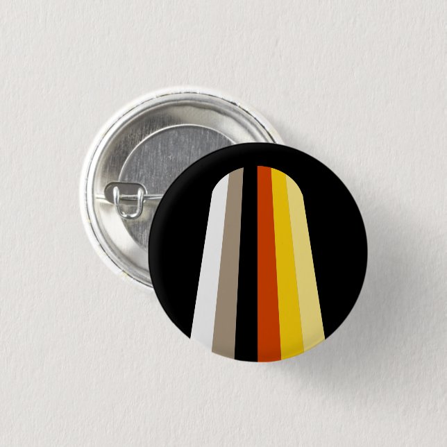 Fahne für lange Haare Button (Vorne & Hinten)