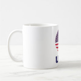 Fahne Fußball-Mannschaft USA Fußball-Fan-Geschenk Kaffeetasse
