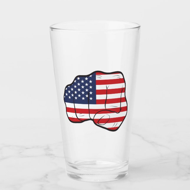 Fahne Glas (Vorderseite)