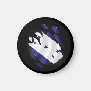 Fahne Honduras Ripped Magnet