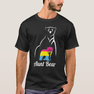 Fahne "LGbt Pansexual Tante Bear Pan Pride" T-Shirt