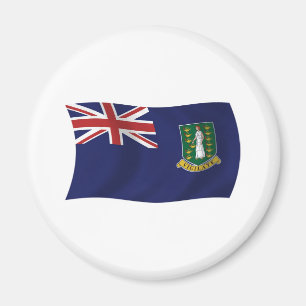 Fahne Magnet Britische Jungferninseln