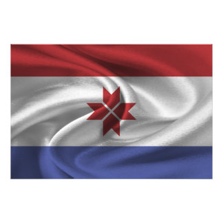 Fahne Mordovia Fotodruck