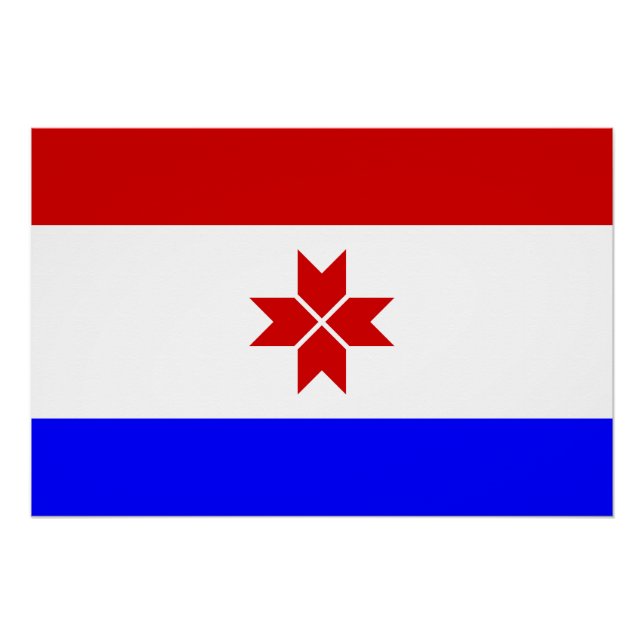 Fahne Mordovia Poster (Vorderseite)