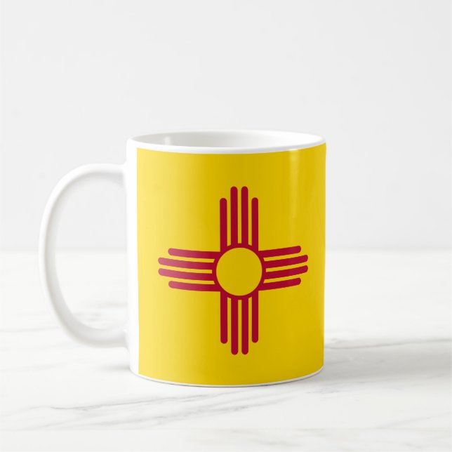 Fahne "New Mexico" Kaffeetasse (Links)