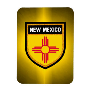 Fahne "New Mexico" Magnet