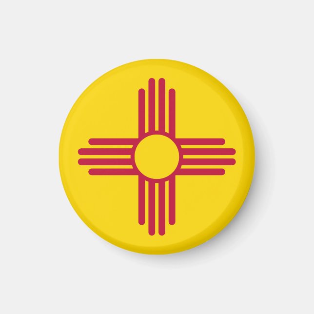 Fahne "New Mexico" Magnet (Vorne)