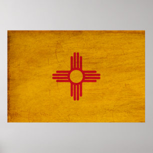 Fahne "New Mexico" Poster