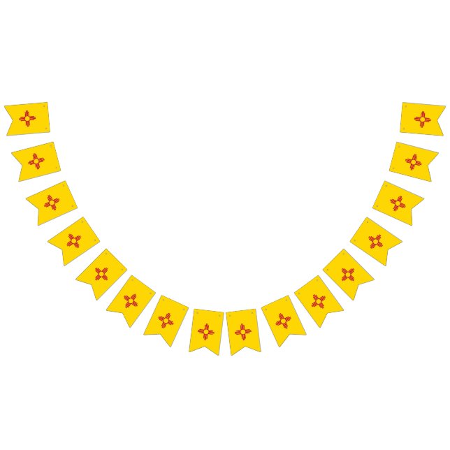 Fahne "New Mexico" Wimpelkette (Alle)