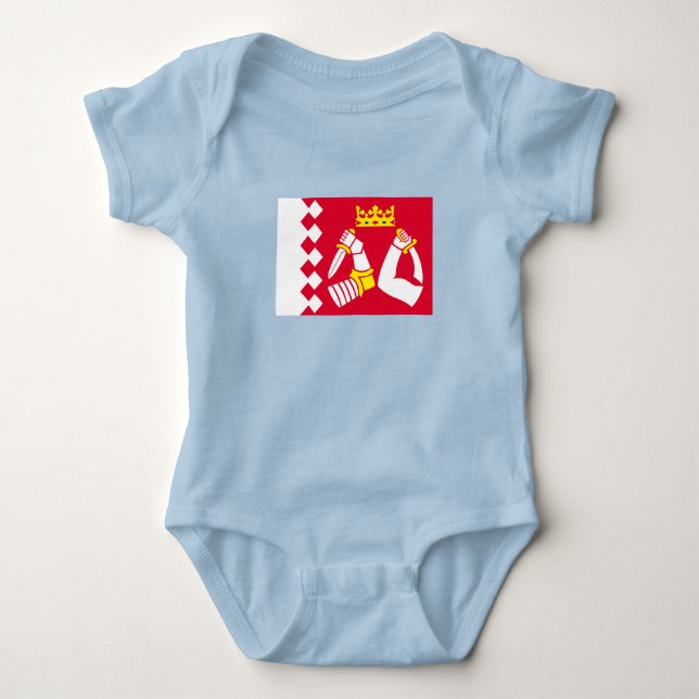Fahne Nord Karelia Baby Strampler (Vorderseite)