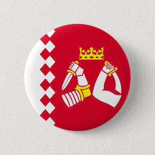 Fahne Nord Karelia Button