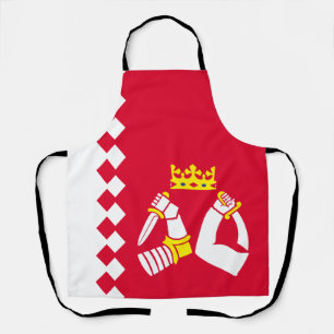 Fahne Nord Karelia Schürze