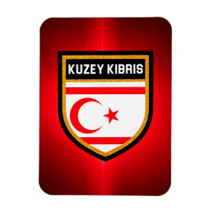 Fahne Nordzypern Magnet