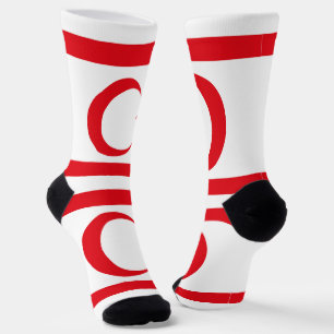 Fahne Nordzypern Socken