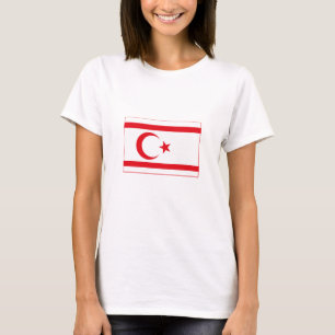 Fahne Nordzypern T-Shirt