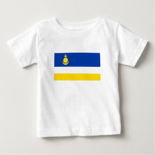 Fahne Patriotic Buryatia Baby T-shirt