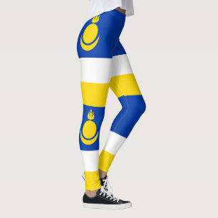 Fahne Patriotic Buryatia Leggings