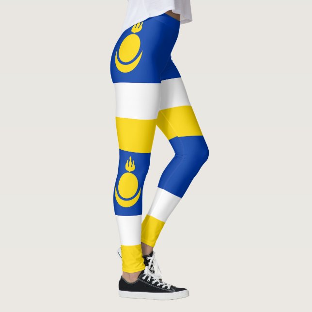 Fahne Patriotic Buryatia Leggings (Rechts)