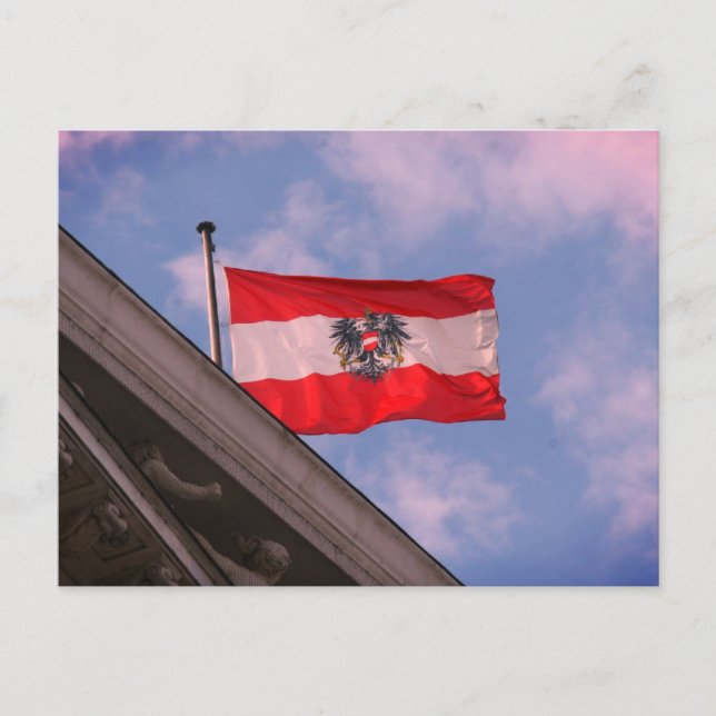 Fahne Postkarte (Vorderseite)