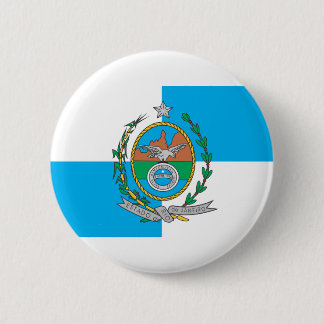 Fahne Rio De Janeiro Button