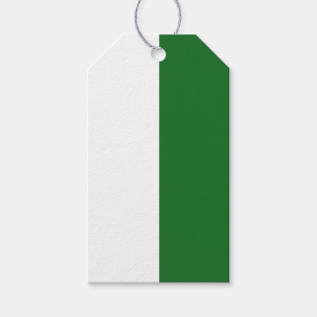 Fahne sächsischer Geschenkmarken Geschenkanhänger (Vorderseite)