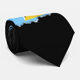 Fahne Saint Lucia Krawatte