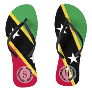 Fahne St. Kitts und Nevis Flip Flops
