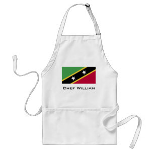 Fahne St. Kitts und Nevis Schürze