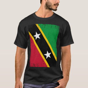 Fahne St. Kitts und Nevis T-Shirt