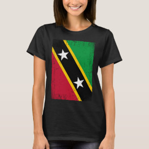 Fahne St. Kitts und Nevis T-Shirt