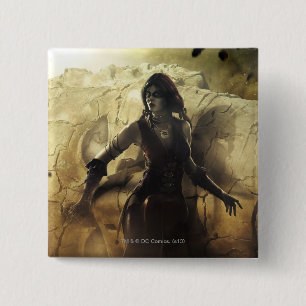 Fahne: Supermann, Harley Button