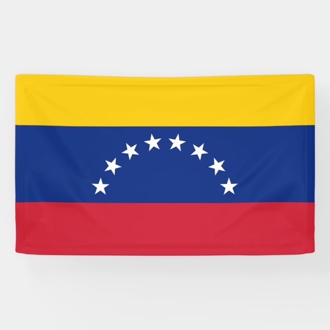 Fahne Venezuela Banner (Horizontal)