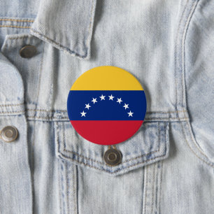 Fahne Venezuela Button